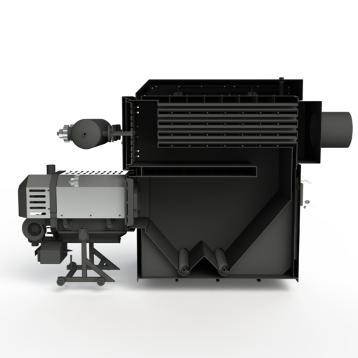 Пелетний котел 250 кВт FOCUS, діапазон потужності (80-300 кВт) золовидалення + пневмоочищення теплообмінника АПК250-З+П фото