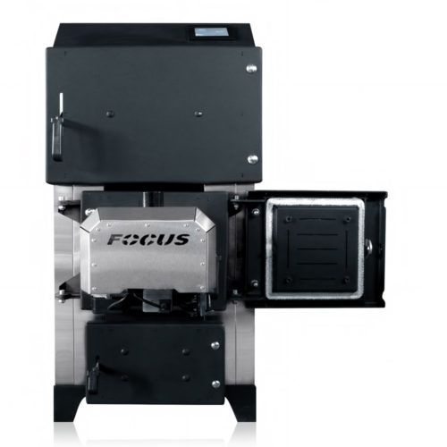 Пелетний котел 80 кВт FOCUS діапазон потужності (6-90 кВт) КПЛ80-90 фото