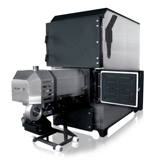 Пелетний котел 400 кВт FOCUS, діапазон потужності (100-450 кВт) КПЛ400-400 фото