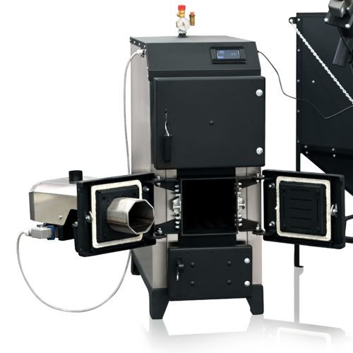 Пеллетный котел 20 кВт FOCUS диапазон мощности (5-25кВт) КПЛ50-17 фото