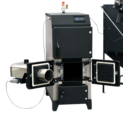 Пеллетный котел 30 кВт FOCUS диапазон мощности (6-35кВт) КПЛ50-25 фото