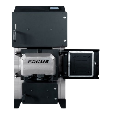 Пелетний котел 60 кВт FOCUS діапазон потужності (10-65кВт) КПЛ80-50 фото