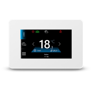 Панель кімнатна провідна xTHERM TOUCH white ecoSTER90 EF white фото